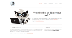 Desktop Screenshot of jonathan-boyer.fr